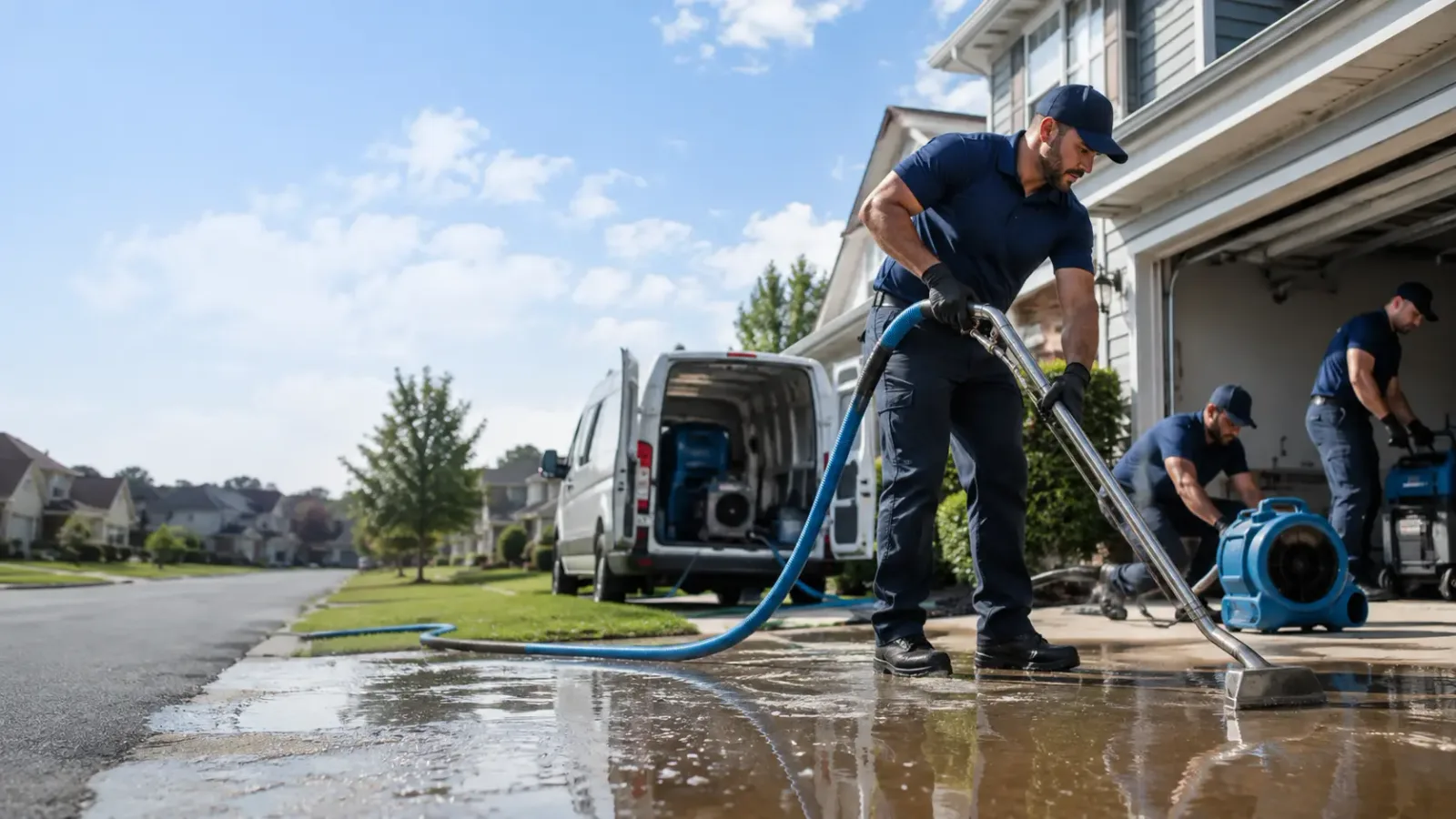 Flood Damage Restoration in Markham, VA